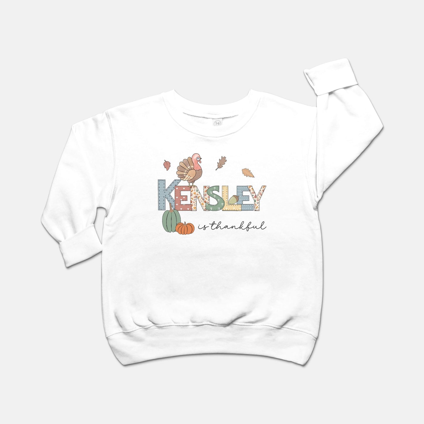 Thanksgiving Turkey Toddler Sweatshirt - Amazing Faith Designs