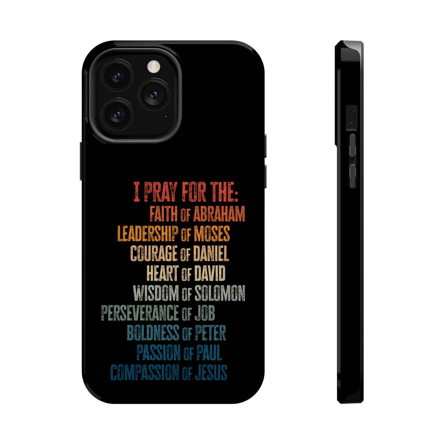 Men of Faith Christian MAGSAFE Phone Case | iPhone 17, 16, 15, 14, 13 - Amazing Faith Designs