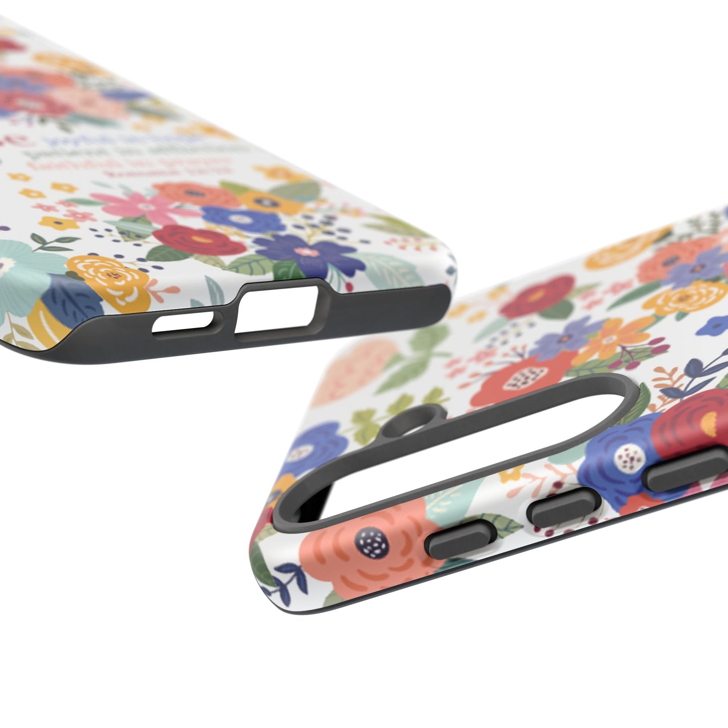 Be Joyful Floral Christian Tough Samsung Phone Case - Amazing Faith Designs