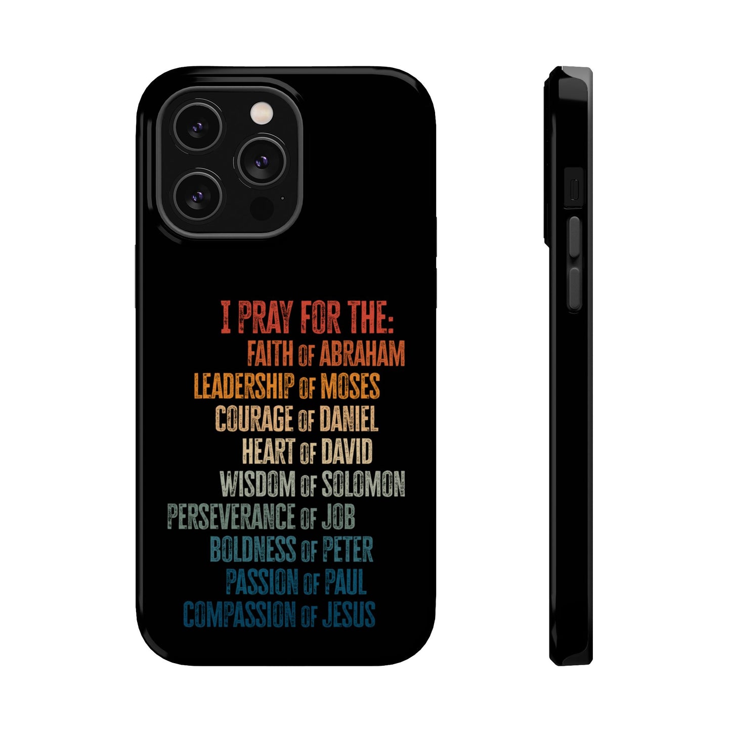 Men of Faith Christian MAGSAFE Phone Case | iPhone 17, 16, 15, 14, 13 - Amazing Faith Designs