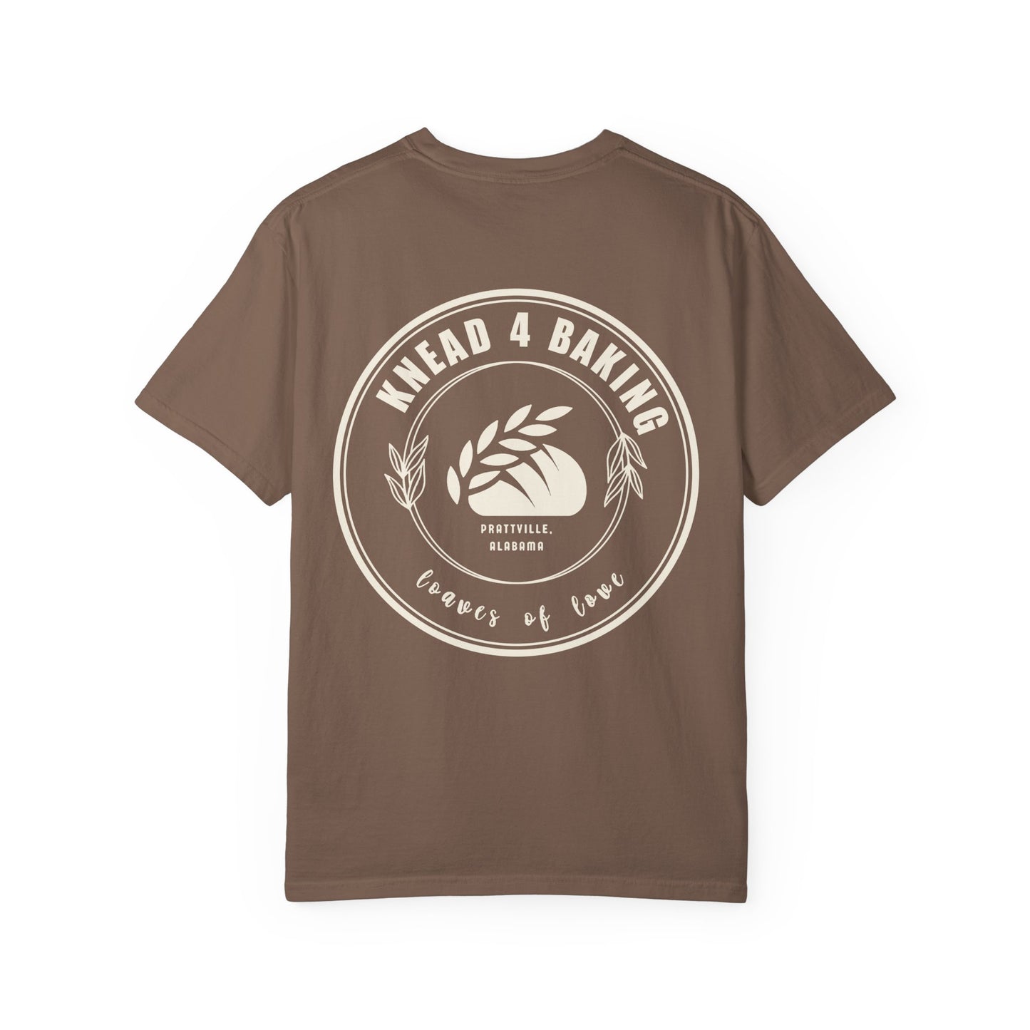 Custom Logo Comfort Colors Shirt with back print - Amazing Faith Designs