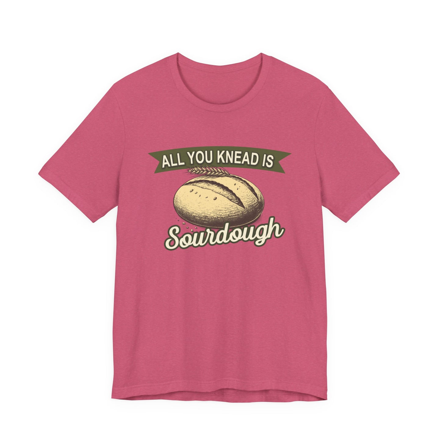 All You Knead is Sourdough Bakery Shirt - Logo on Back - Amazing Faith Designs
