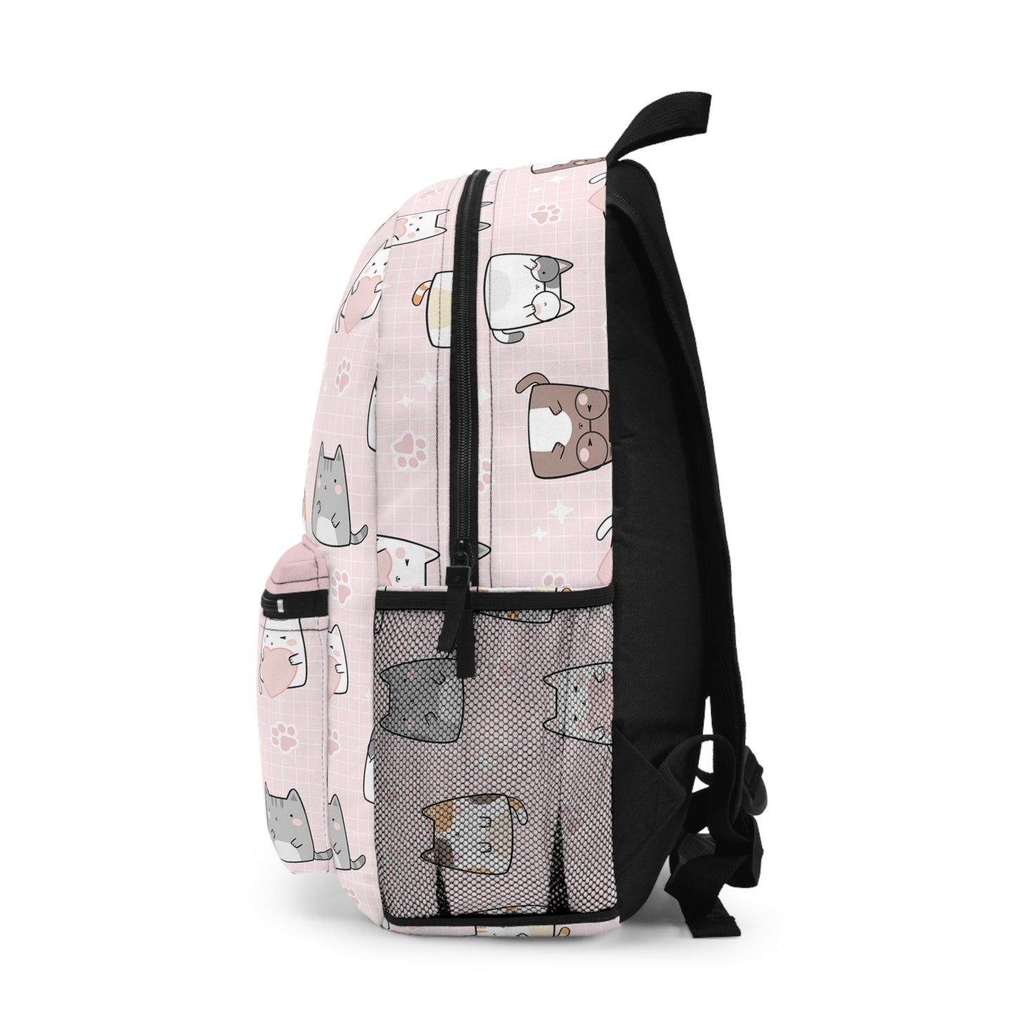 Kawaii Cats Personalized Backpack - Amazing Faith Designs