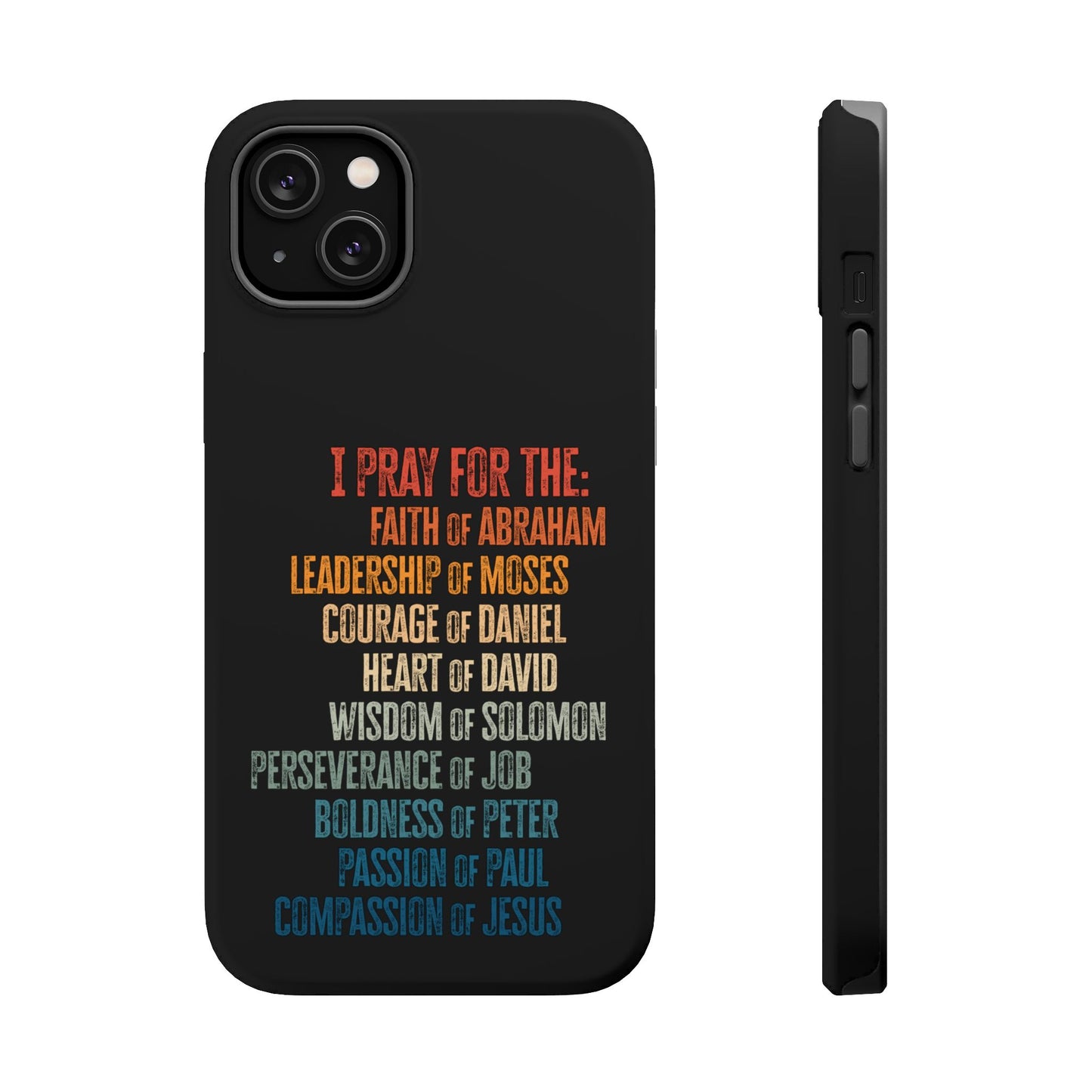 Men of Faith Christian MAGSAFE Phone Case | iPhone 17, 16, 15, 14, 13 - Amazing Faith Designs