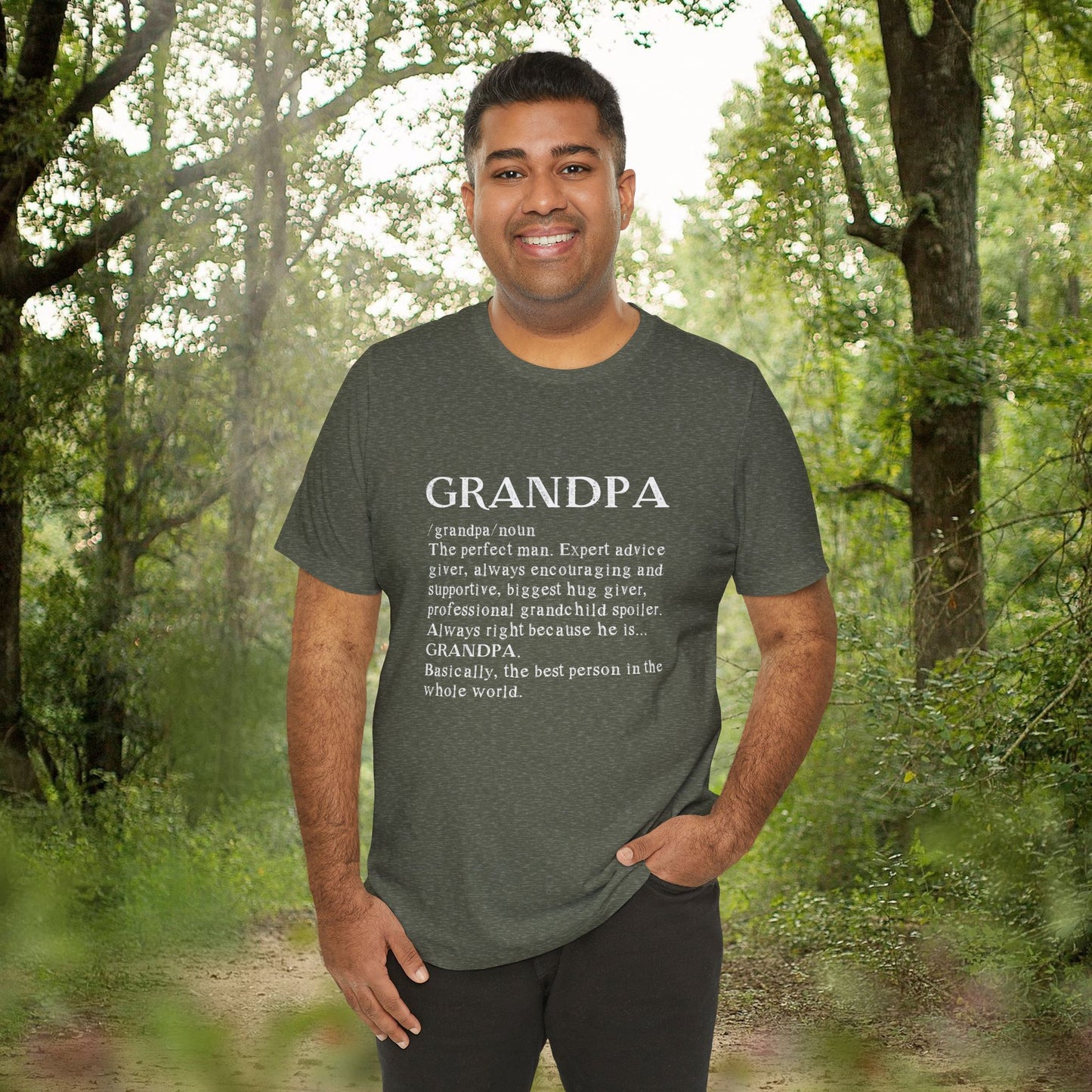 Grandpa Definition Men's T-shirt - Amazing Faith Designs