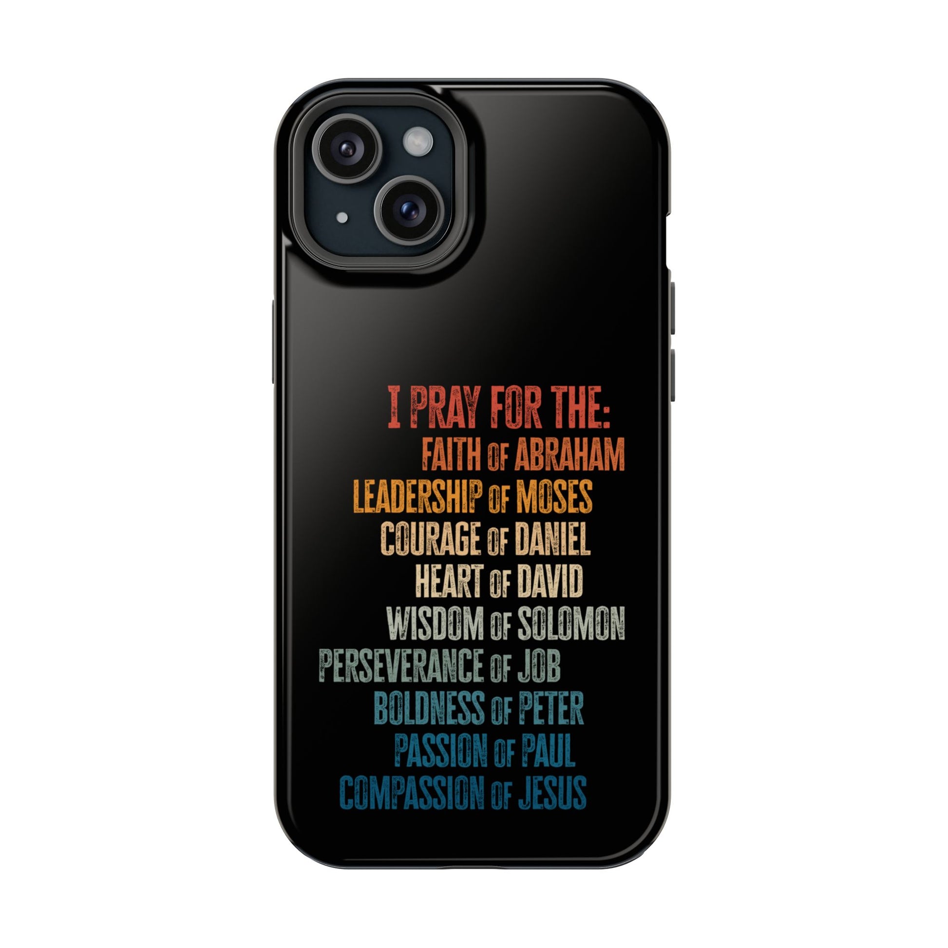 Men of Faith Christian MAGSAFE Phone Case | iPhone 17, 16, 15, 14, 13 - Amazing Faith Designs