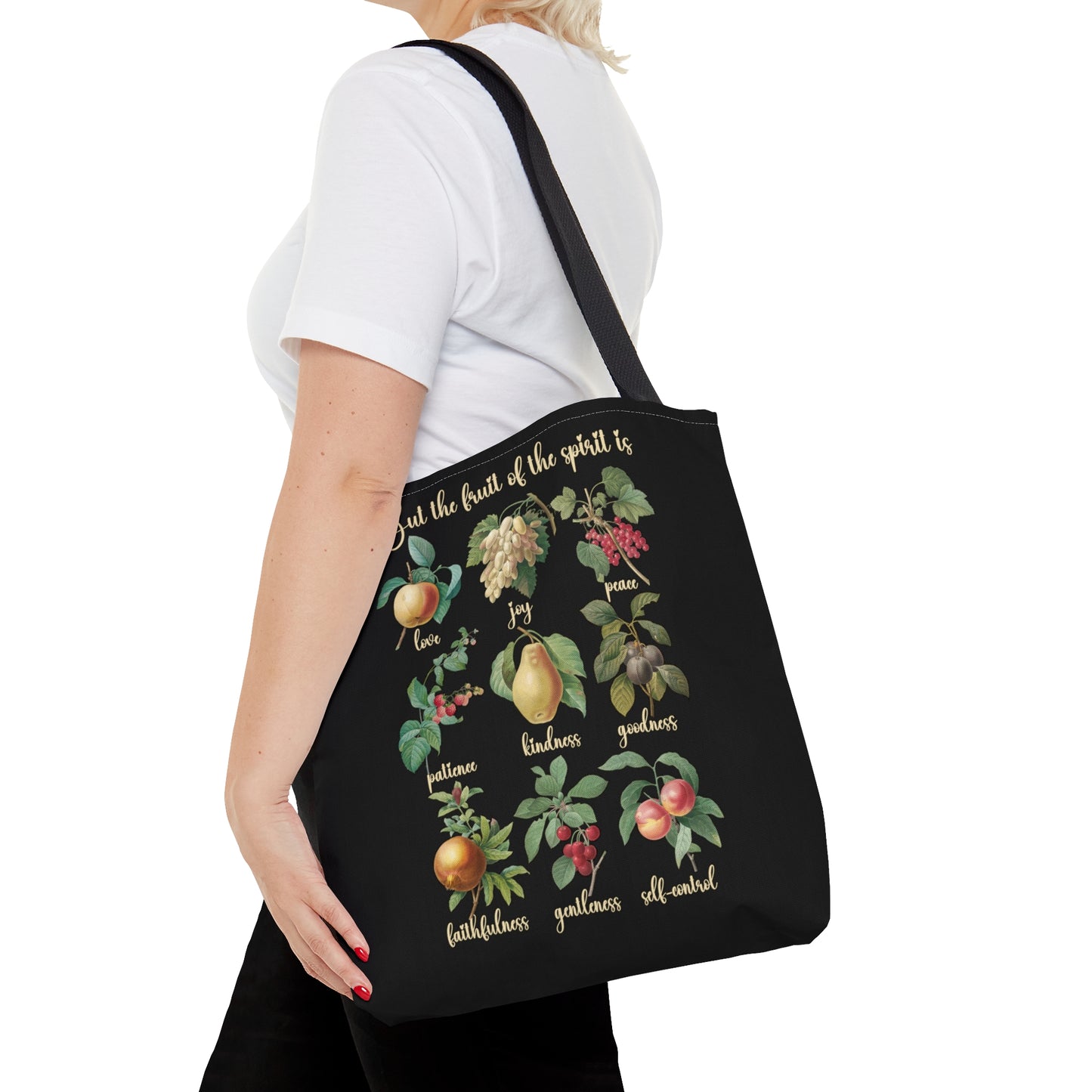 Fruit of the Spirit Tote Bag | Christian Tote Bag Printify