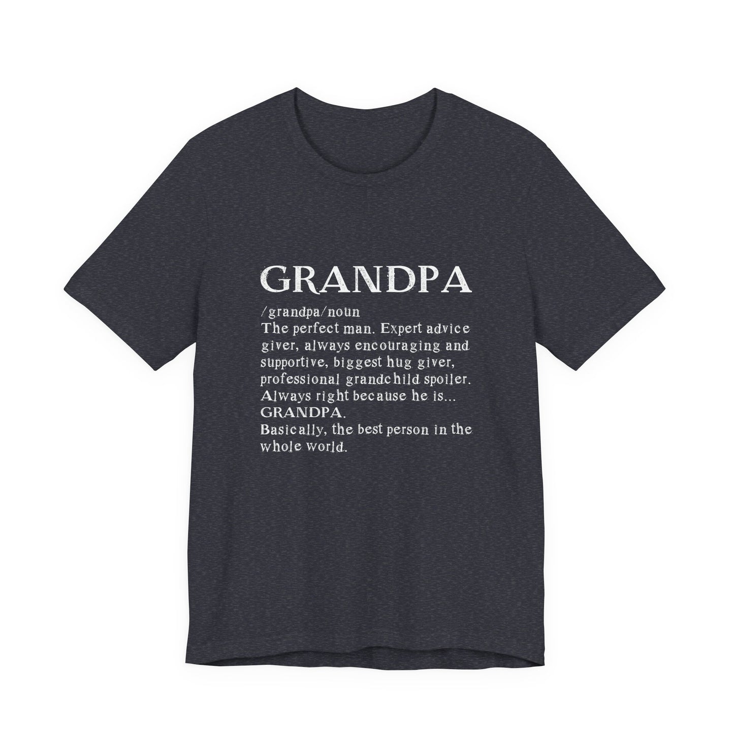 Grandpa Definition Men's T-shirt - Amazing Faith Designs