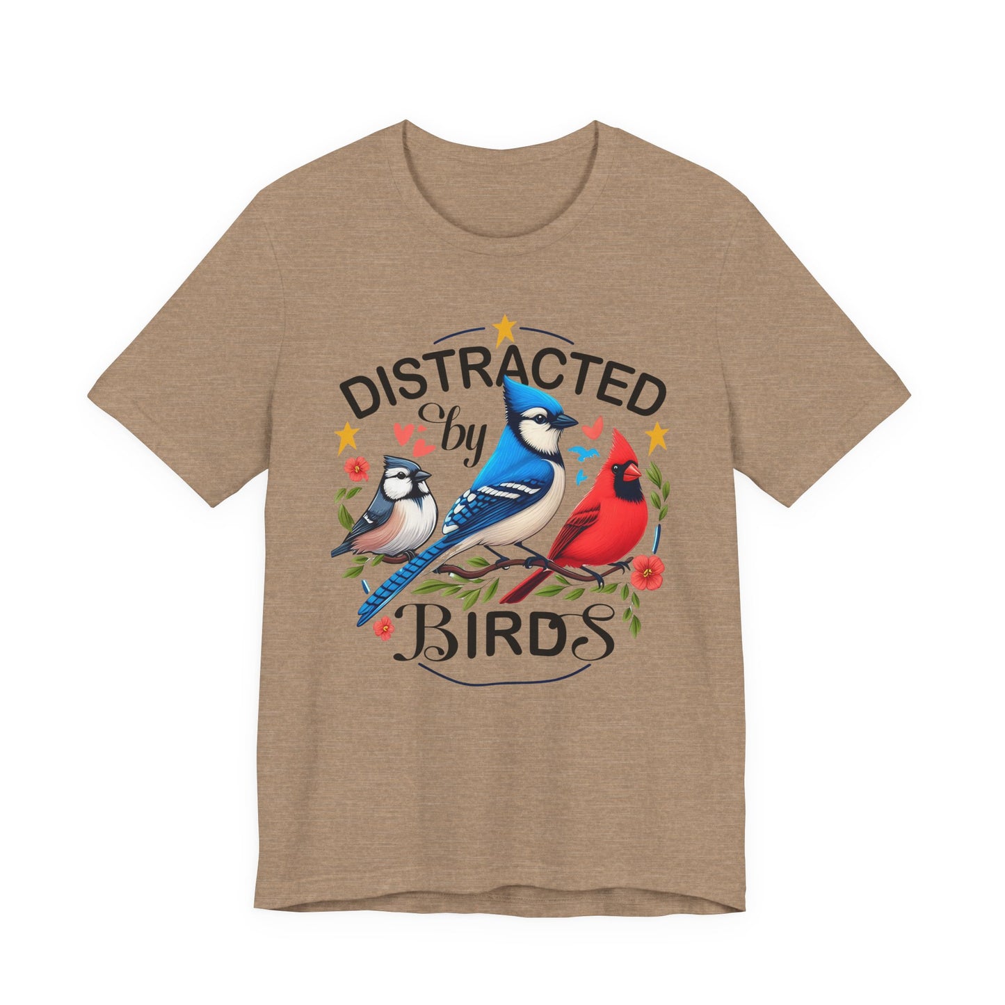 Distracted by Birds Unisex Shirt