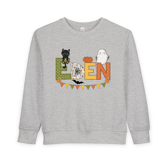 Personalized Toddler Halloween Sweatshirt - Amazing Faith Designs