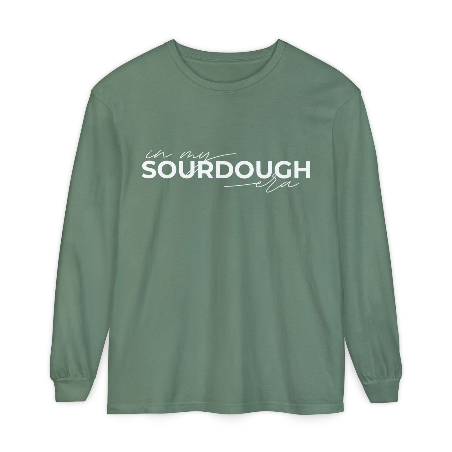 In My Sourdough Era Long Sleeve T-Shirt - Amazing Faith Designs