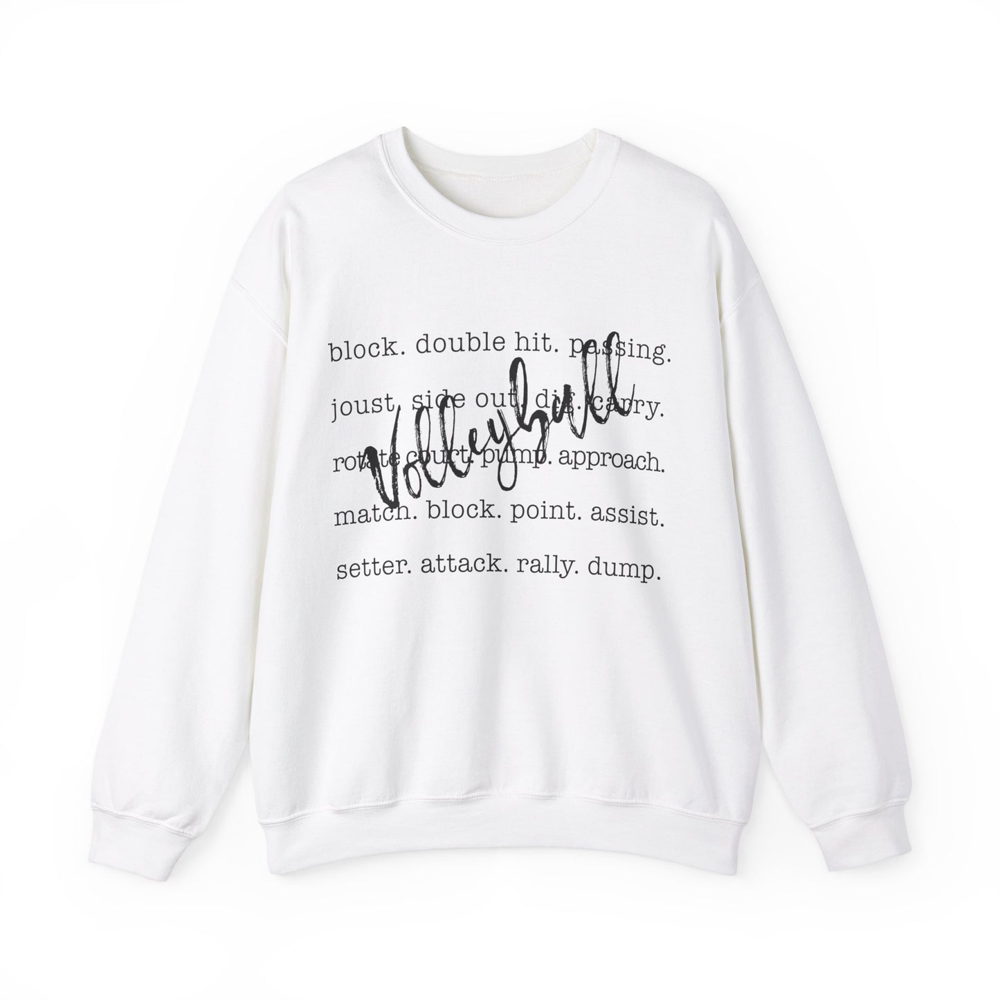 Volleyball Sports Sweatshirt - Amazing Faith Designs