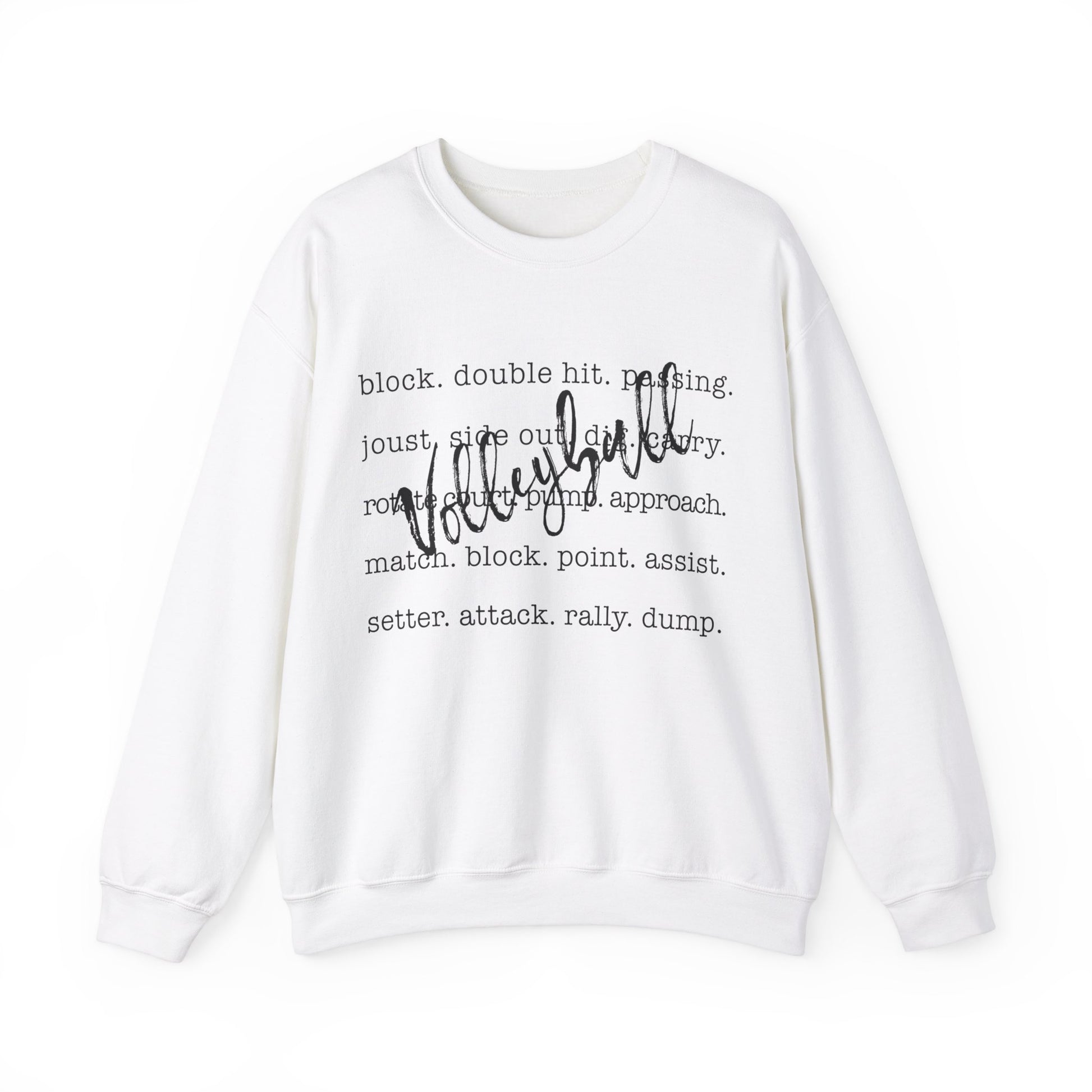 Volleyball Sports Sweatshirt - Amazing Faith Designs