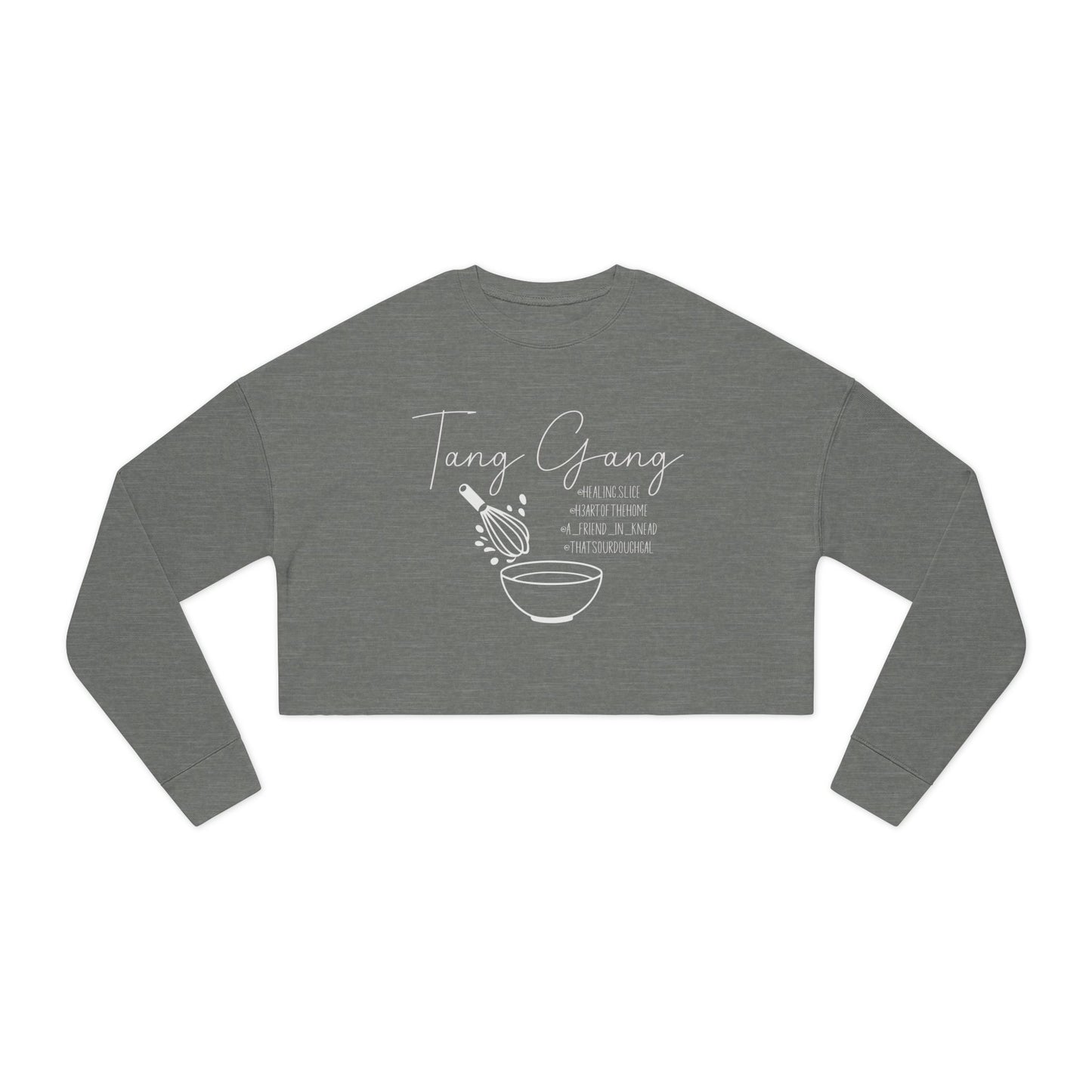 Tang Gang Sourdough Crop Sweatshirt - Amazing Faith Designs