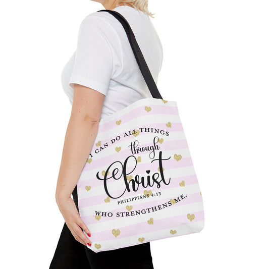 Christian Tote Bag | I Can Do All Things Printify