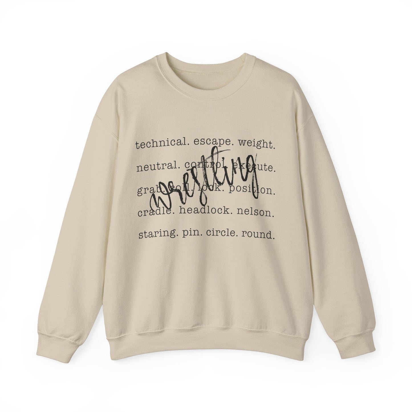 Wrestling Sports Sweatshirt - Amazing Faith Designs
