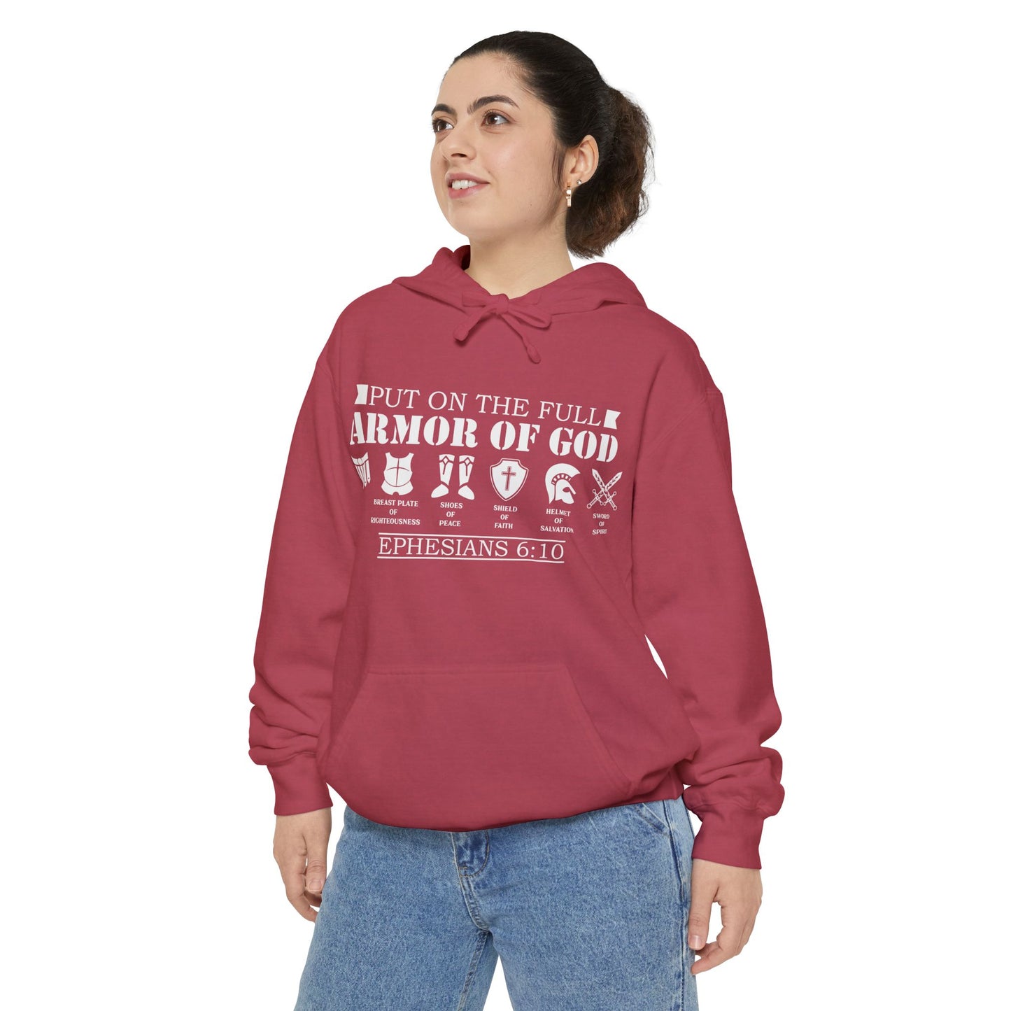 Armor of God Christian Hoodie - Amazing Faith Designs