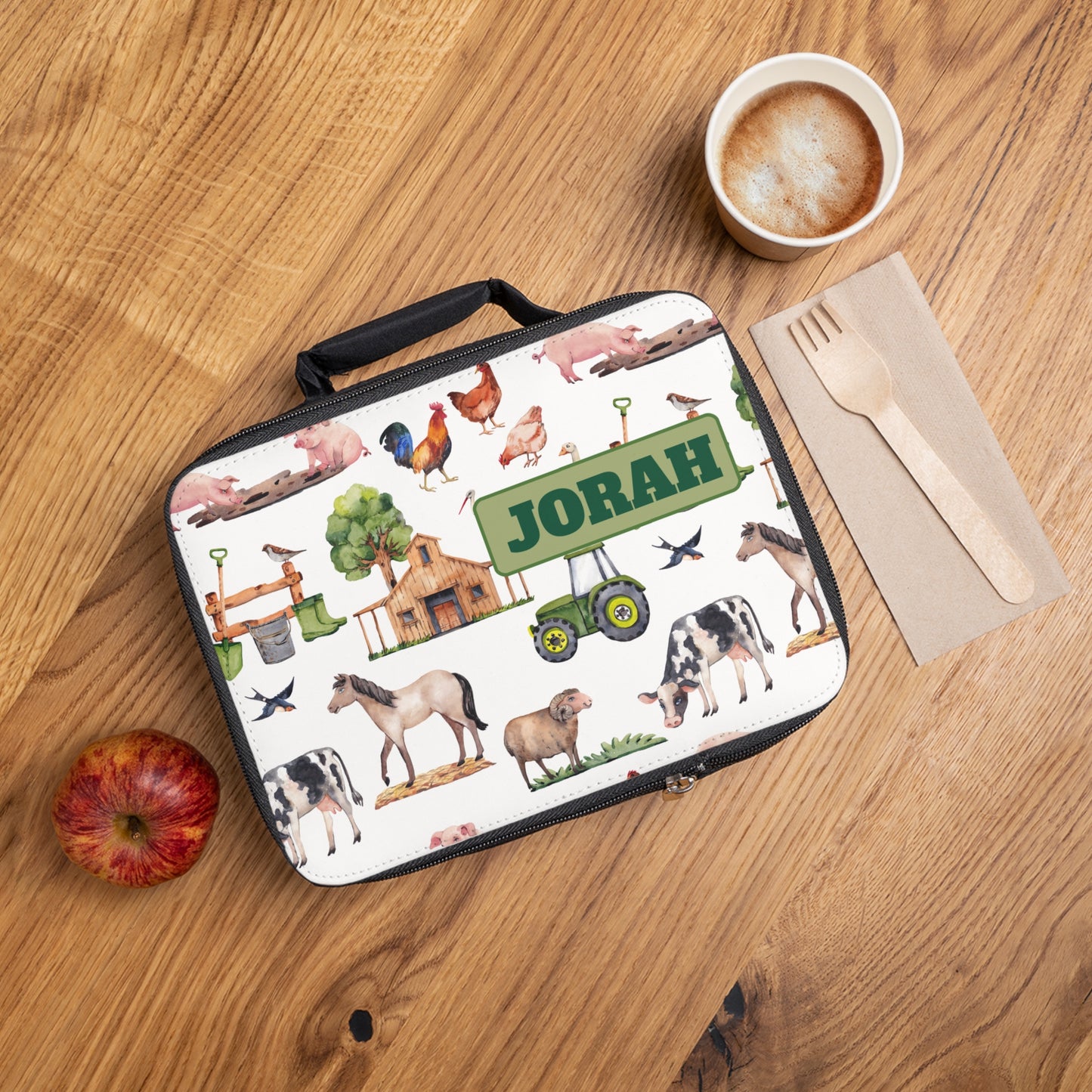 Farm Personalized Lunch Box - Amazing Faith Designs