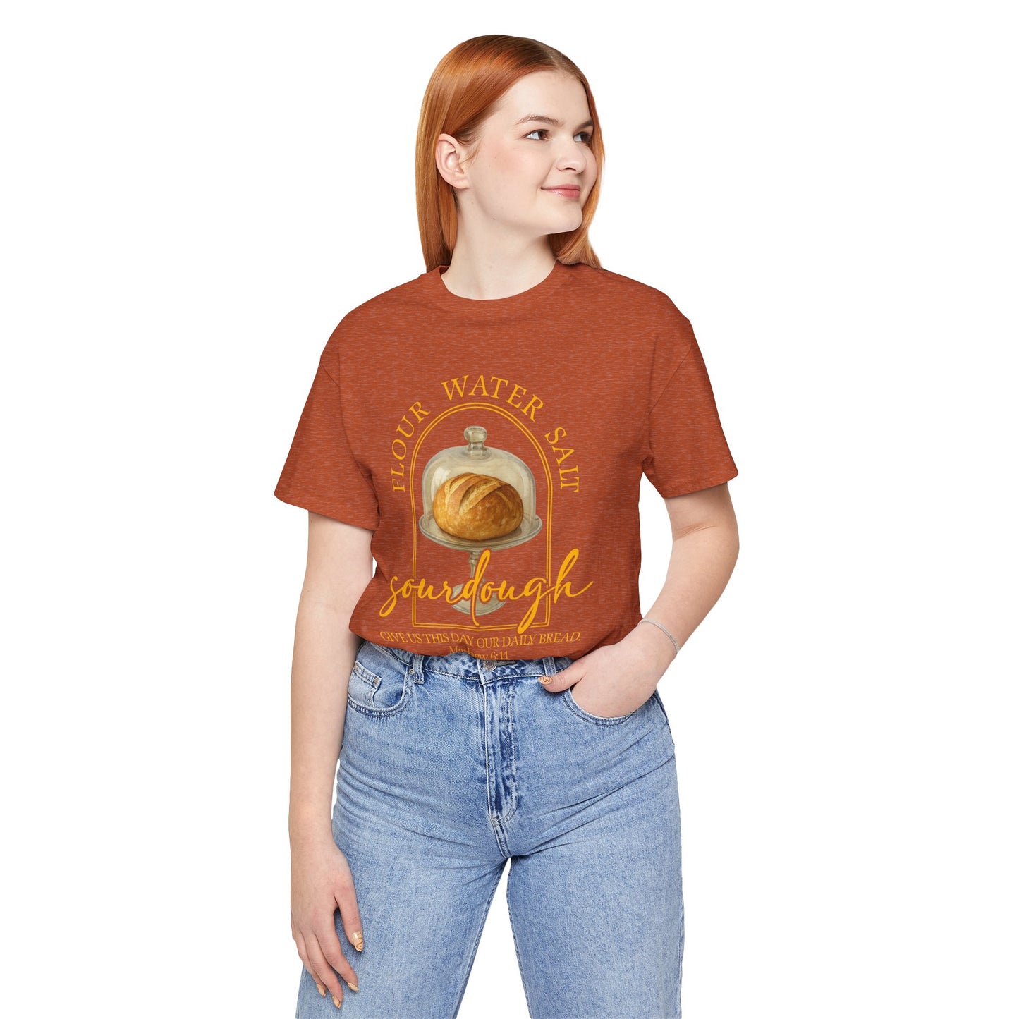 Sourdough Scripture Christian Shirt - Amazing Faith Designs