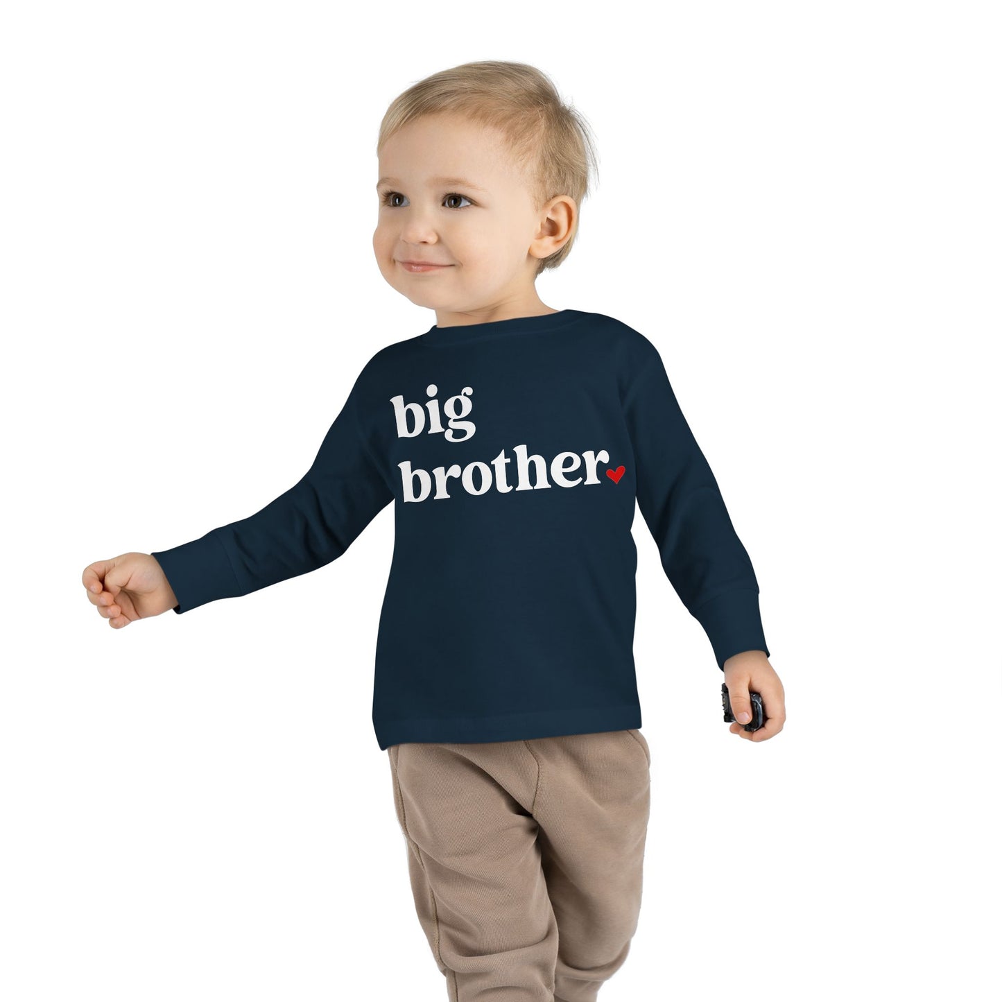 Big Brother Toddler Long Sleeve Tee - Amazing Faith Designs