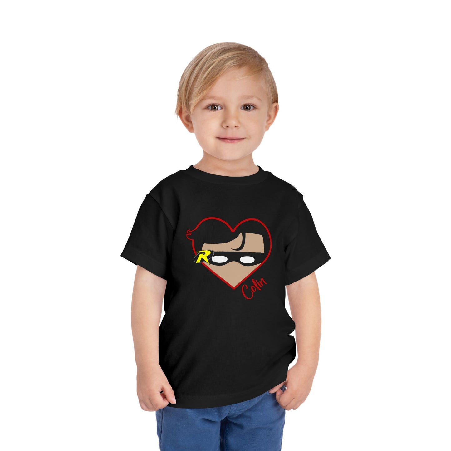 Superhero Personalized Toddler Shirt - Amazing Faith Designs