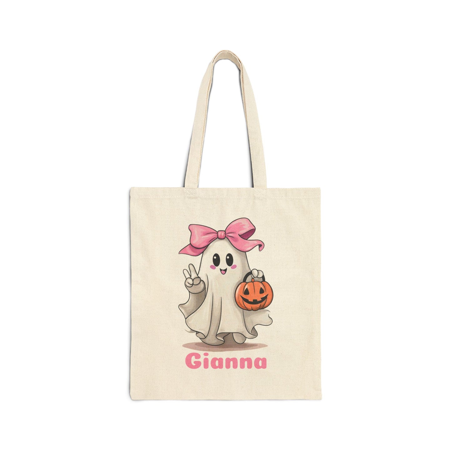 Ghost Halloween Trick or Treat Bag - Amazing Faith Designs