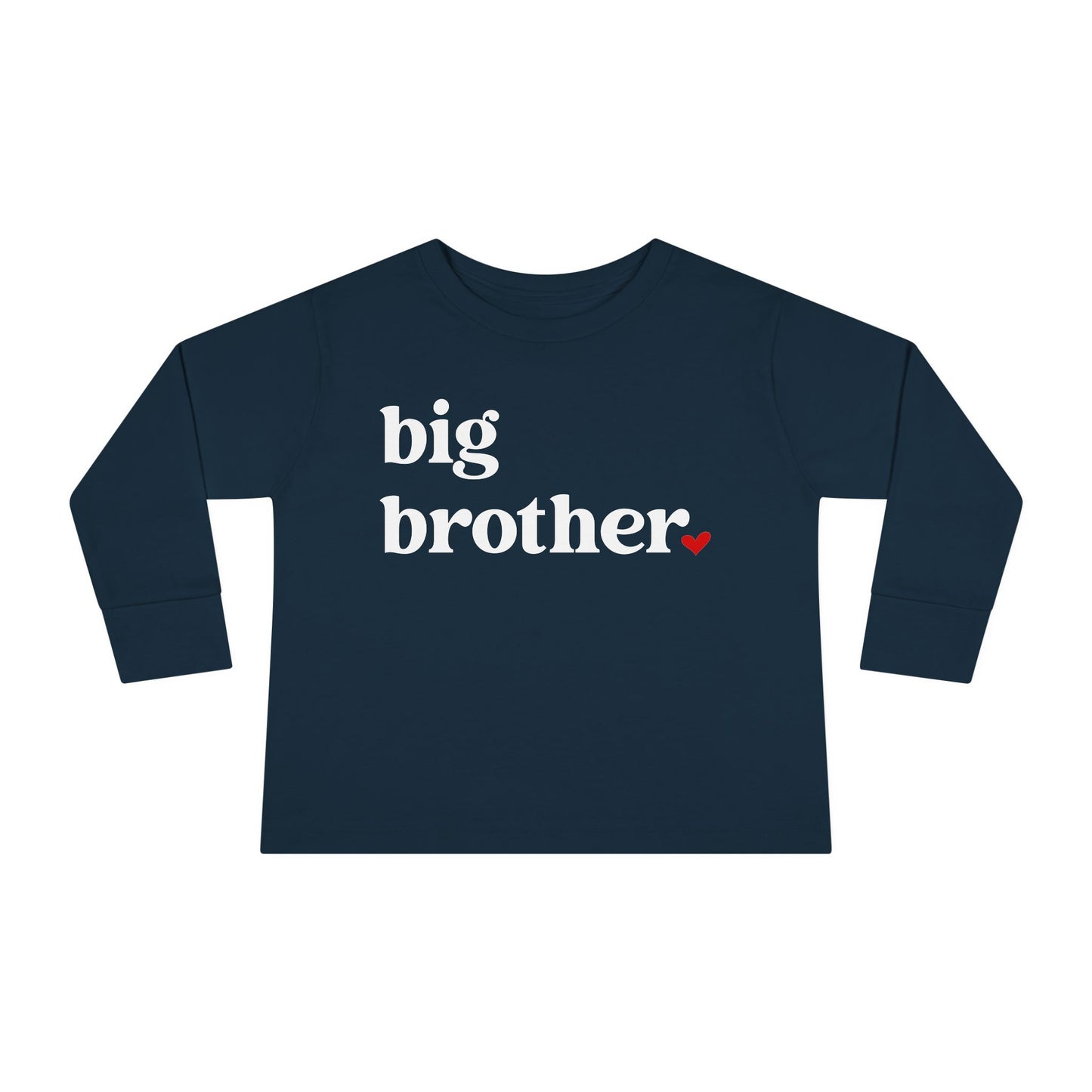 Big Brother Toddler Long Sleeve Tee - Amazing Faith Designs