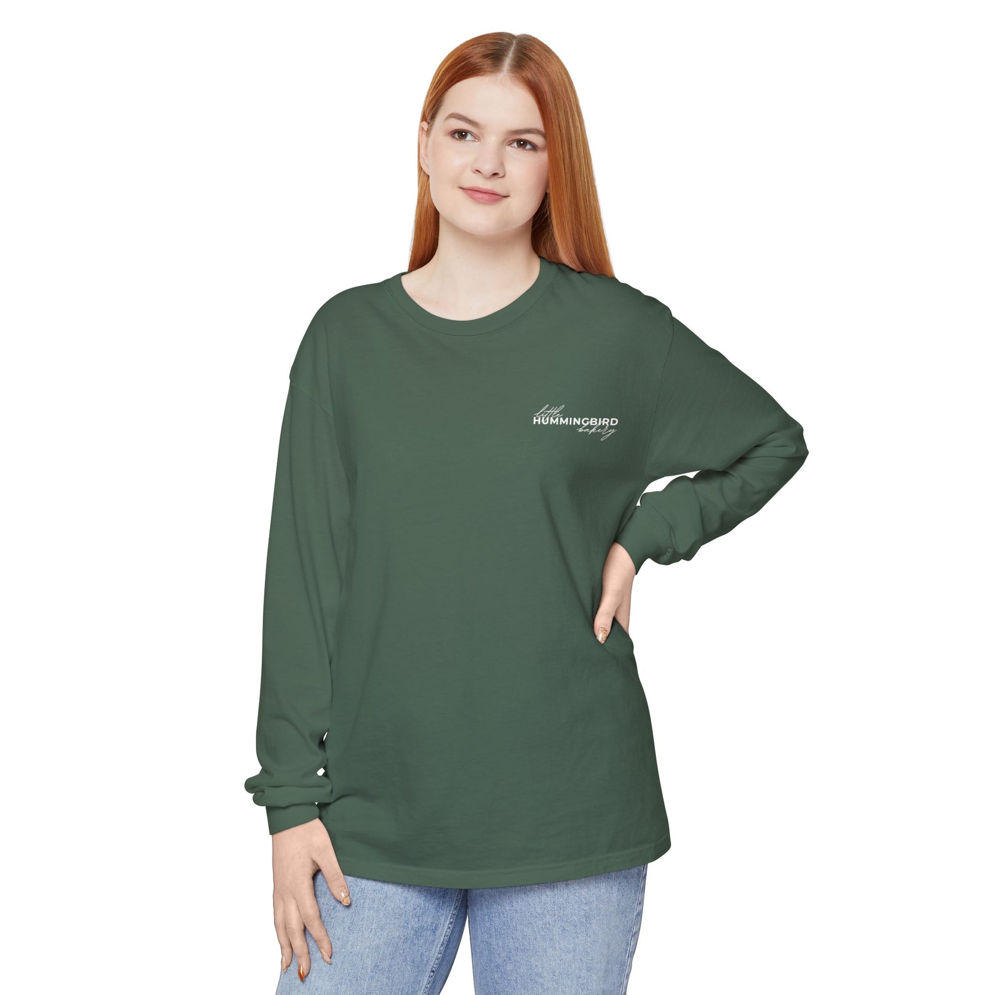 Artisan Sourdough Baker Custom Name Long Sleeve Shirt - Amazing Faith Designs