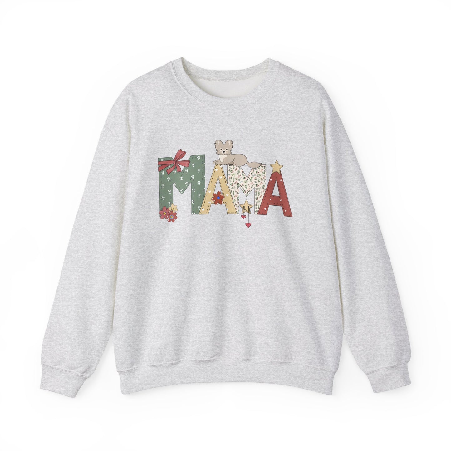 Mama Christmas Dog Sweatshirt - Amazing Faith Designs