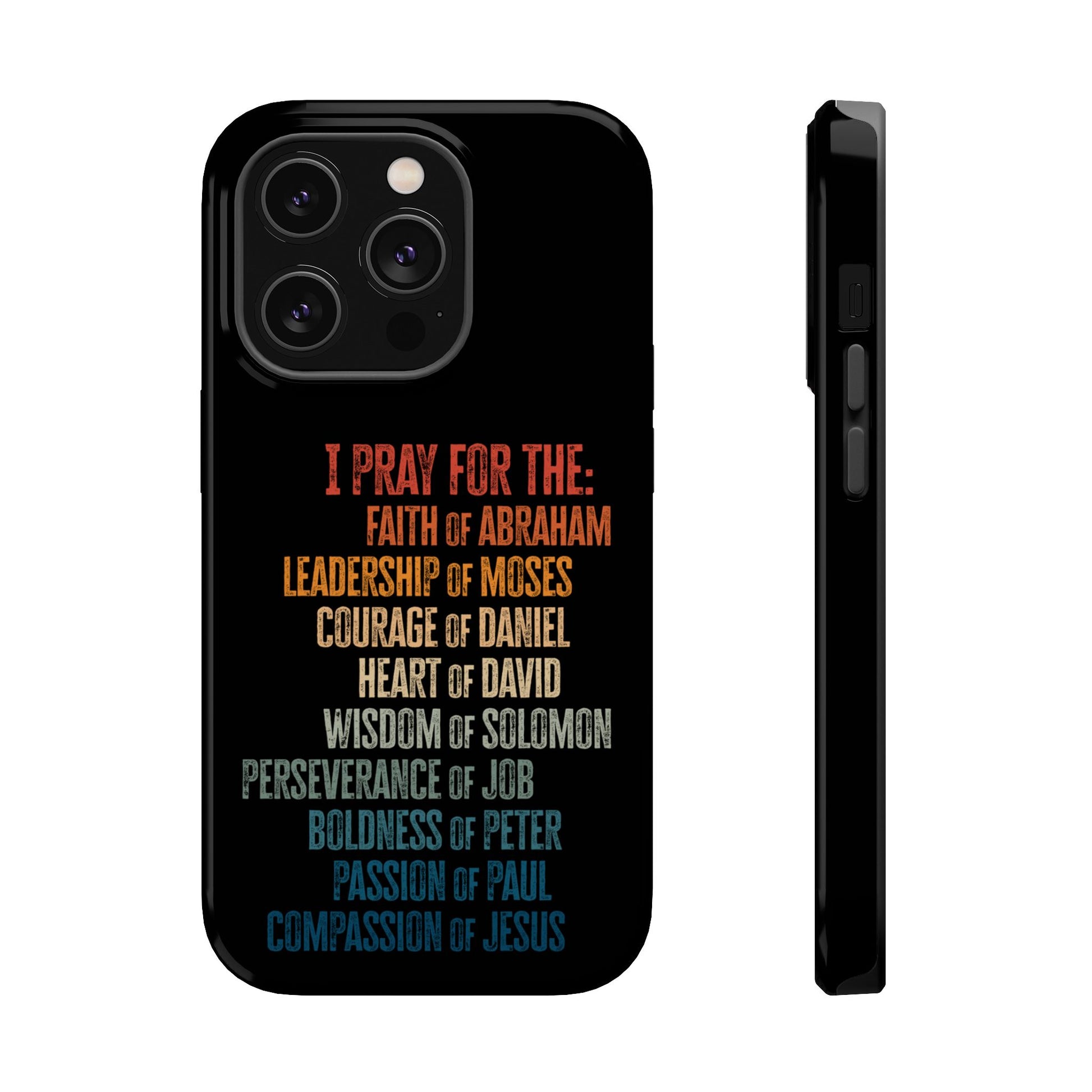 Men of Faith Christian MAGSAFE Phone Case | iPhone 17, 16, 15, 14, 13 - Amazing Faith Designs