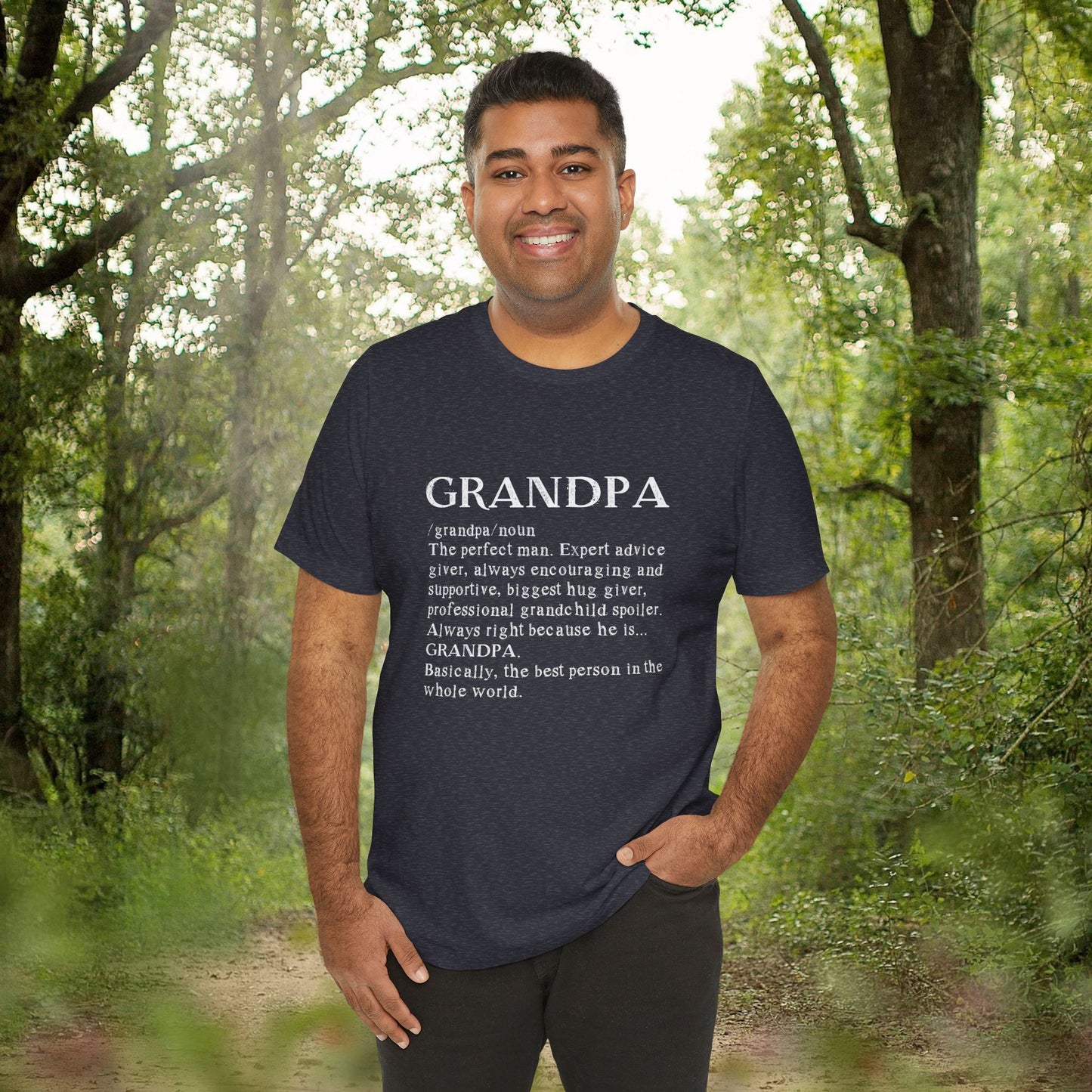 Grandpa Definition Men's T-shirt - Amazing Faith Designs