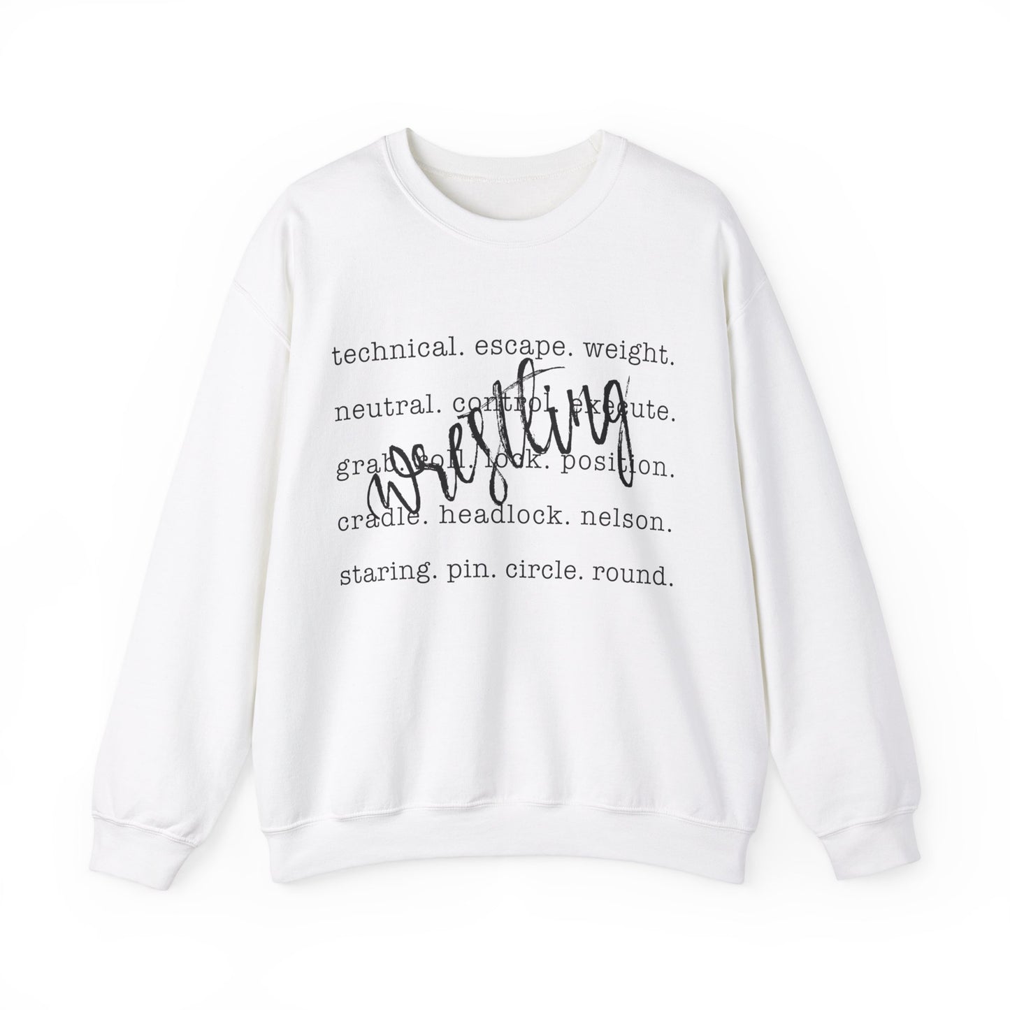 Wrestling Sports Sweatshirt - Amazing Faith Designs