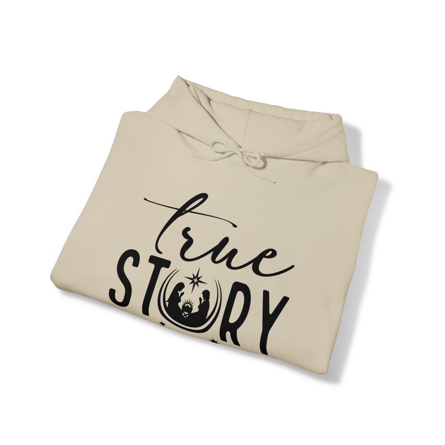 True Story Christian Christmas Hoodie Sweatshirt - Amazing Faith Designs