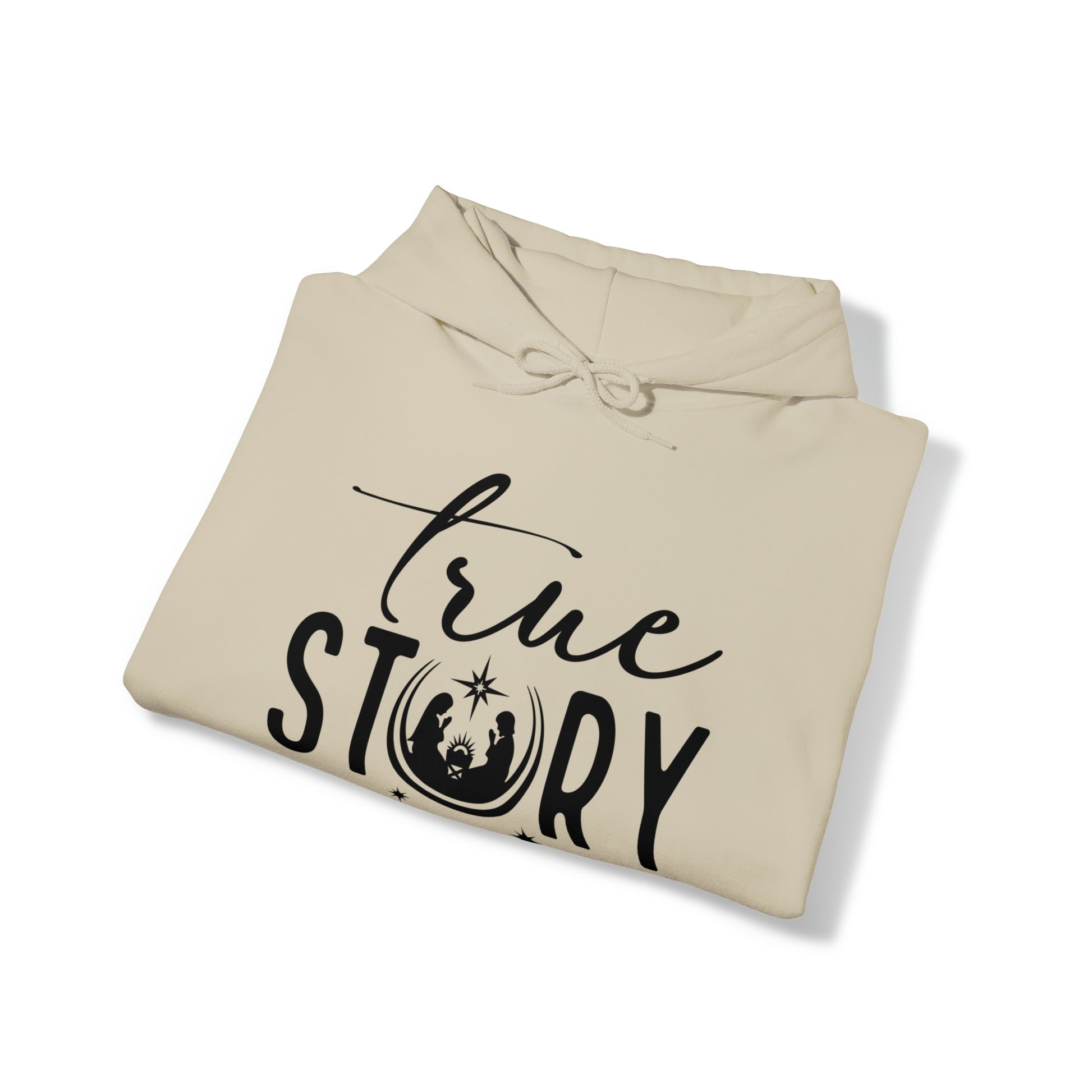 True Story Christian Christmas Hoodie Sweatshirt - Amazing Faith Designs