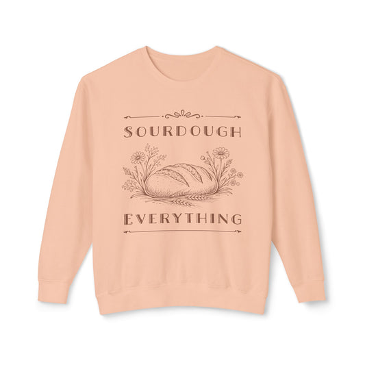 Sourdough Everything Lightweight Sweatshirt - Amazing Faith Designs