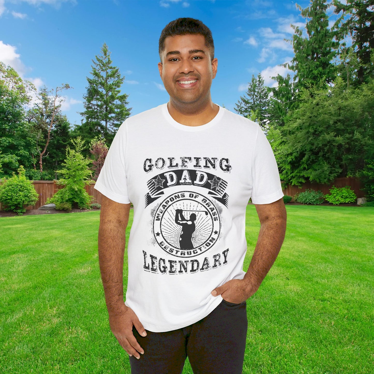 Golfing Dad Shirt - Amazing Faith Designs