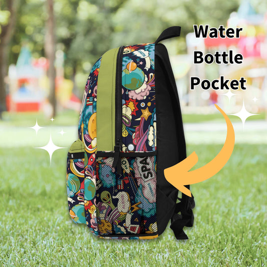 Space Aliens Personalized Backpack - Amazing Faith Designs