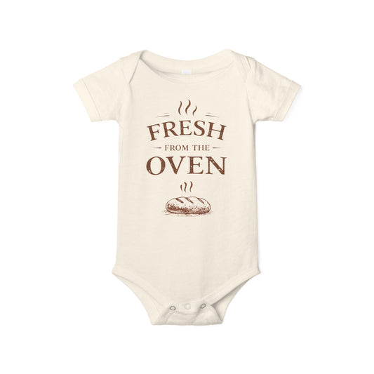 Fresh From The Oven Baby Onesie - Amazing Faith Designs
