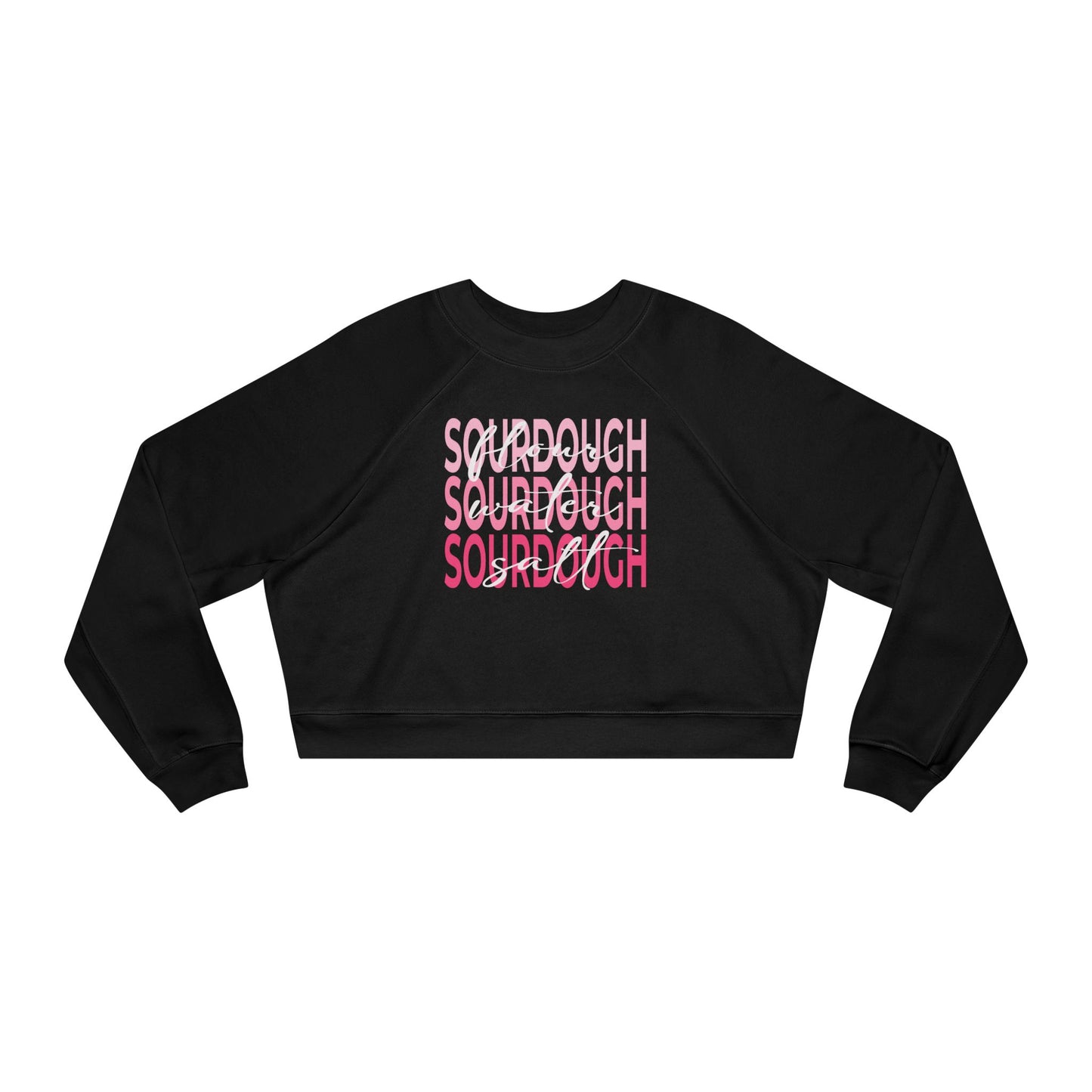 Sourdough Women's Cropped Fleece Pullover - Amazing Faith Designs