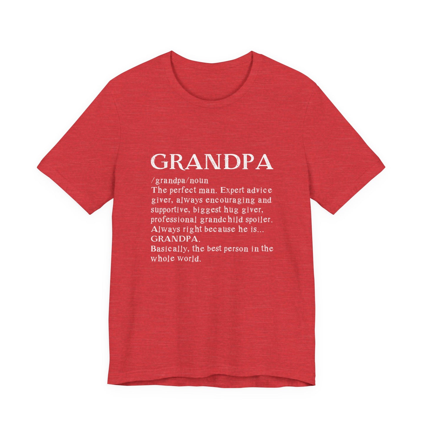 Grandpa Definition Men's T-shirt - Amazing Faith Designs