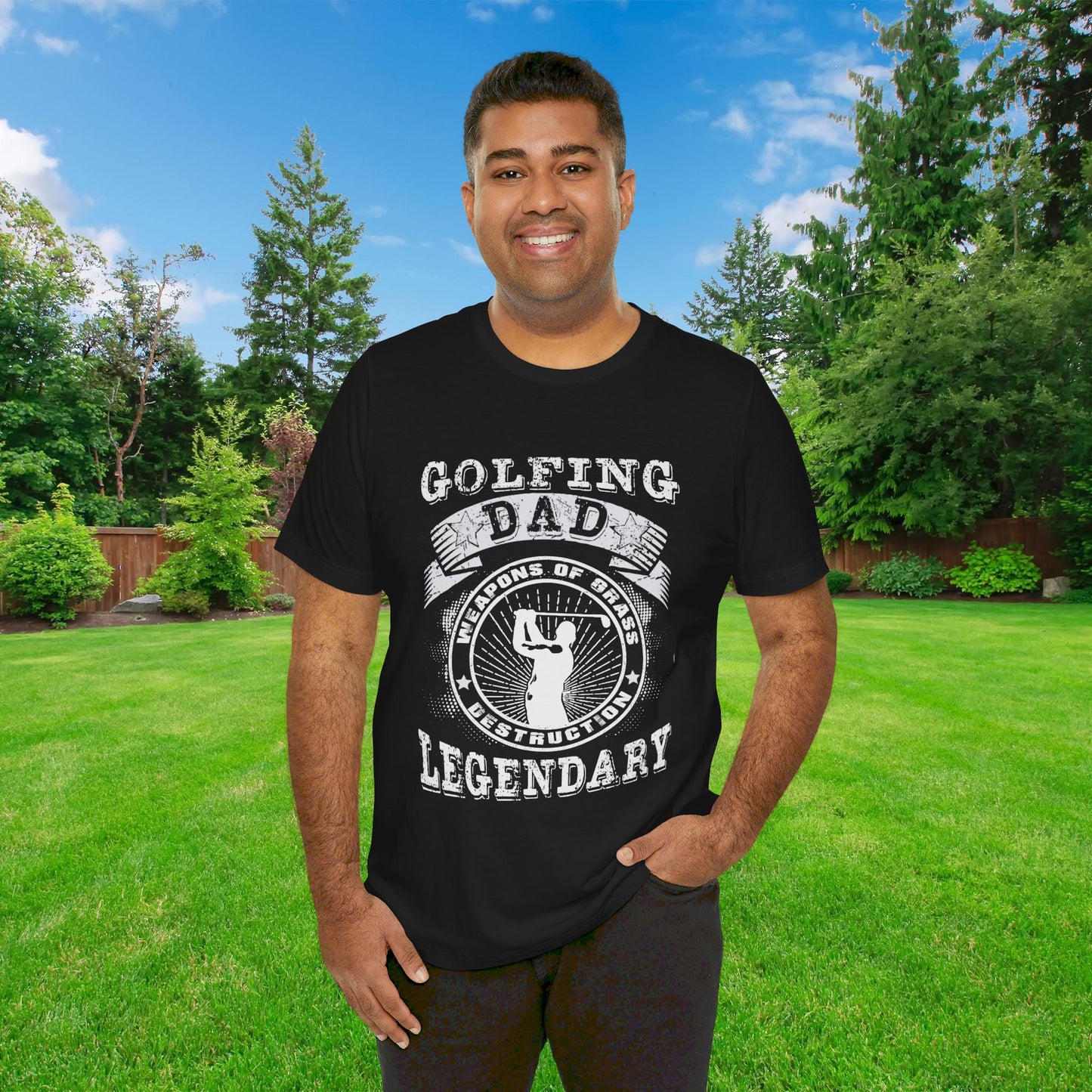 Golfing Dad Shirt - Amazing Faith Designs