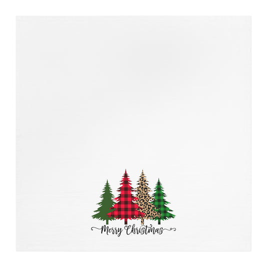 Leopard Christmas Trees Tea Towel - Amazing Faith Designs