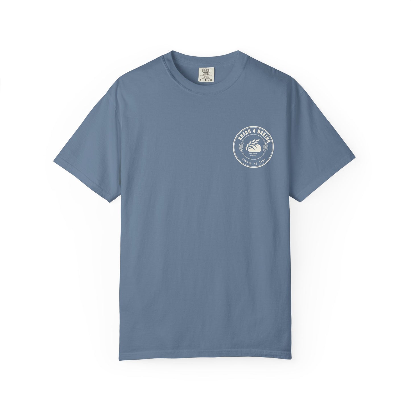 Custom Logo Comfort Colors Shirt with back print - Amazing Faith Designs