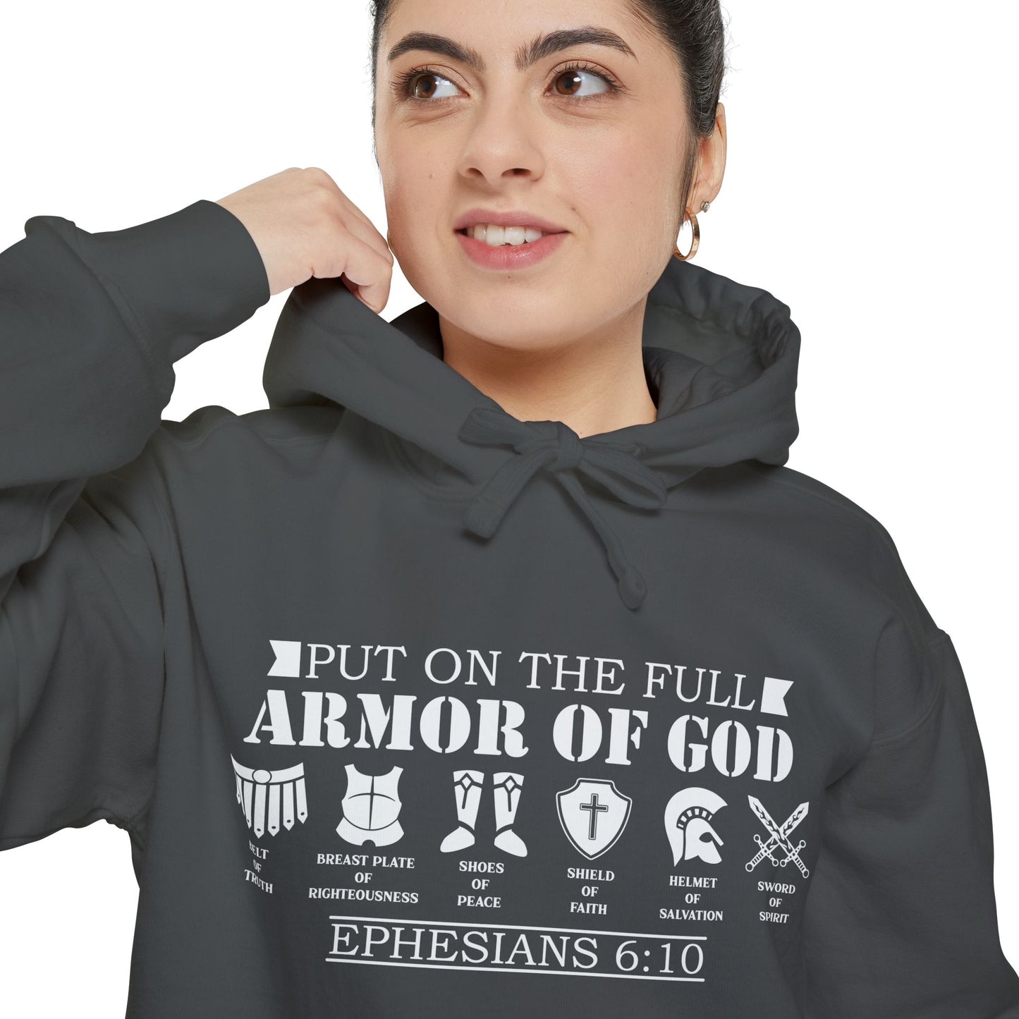 Armor of God Christian Hoodie - Amazing Faith Designs