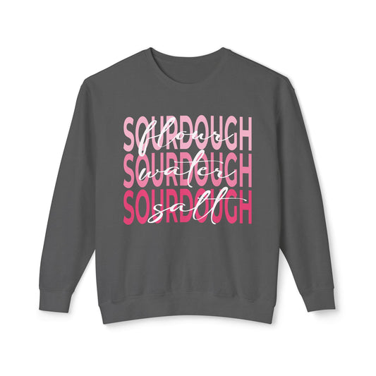 Sourdough Unisex Lightweight Crewneck Sweatshirt - Amazing Faith Designs