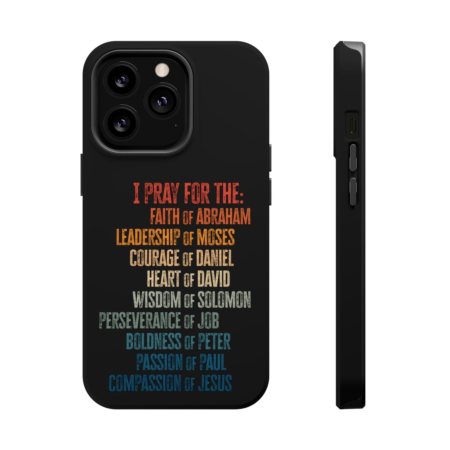 Men of Faith Christian MAGSAFE Phone Case | iPhone 17, 16, 15, 14, 13 - Amazing Faith Designs