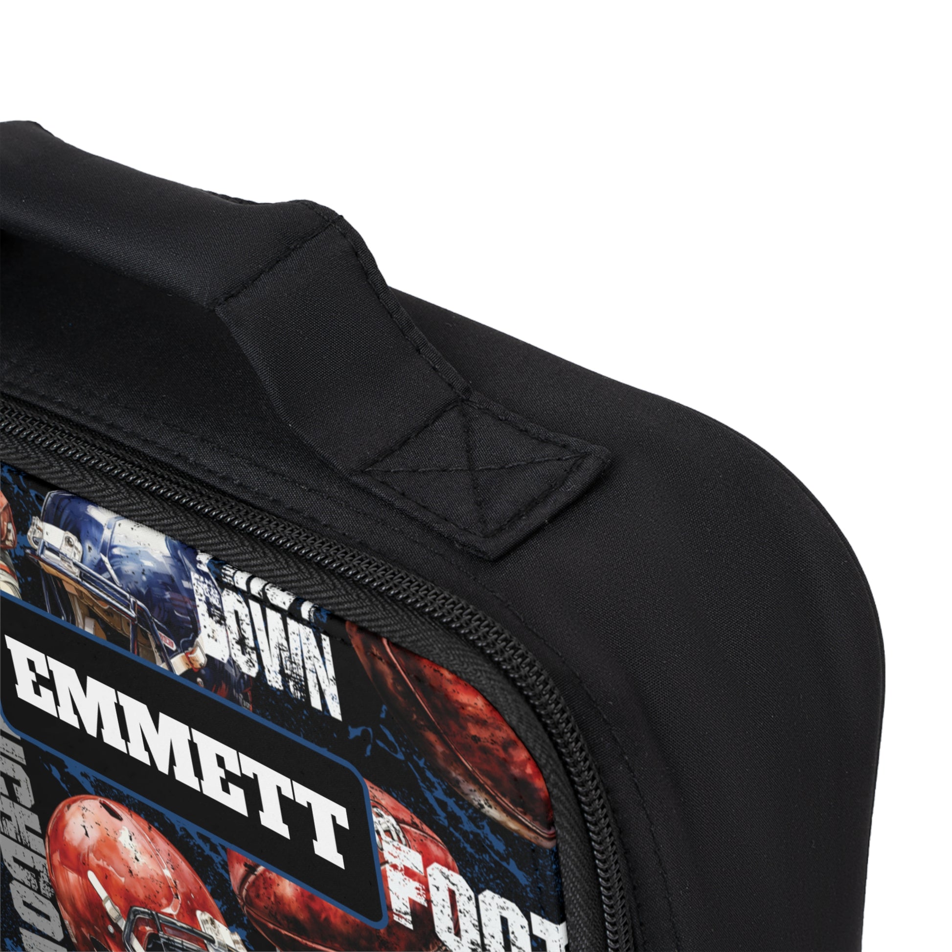 Football Personalized Lunch Box - Amazing Faith Designs