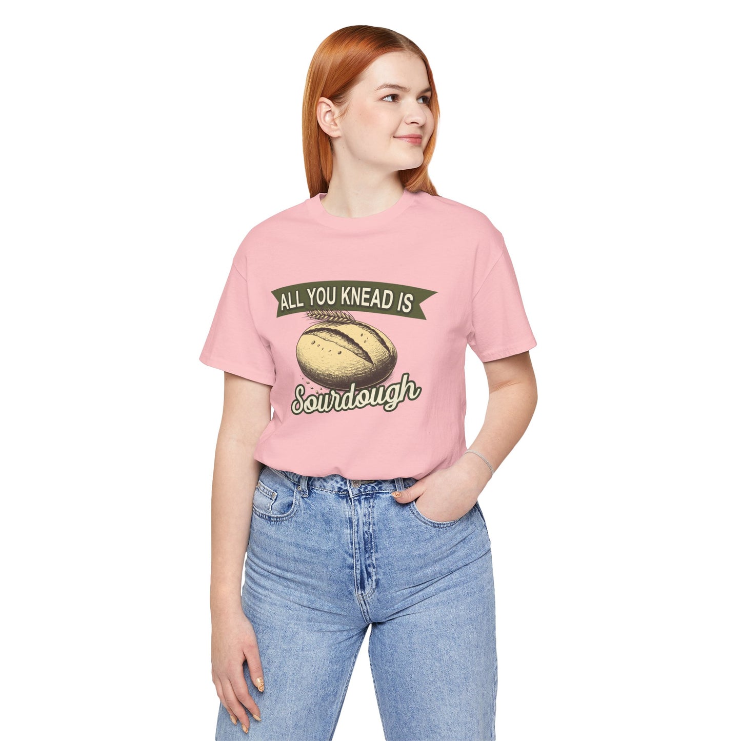 All You Knead is Sourdough Bakery Shirt - Logo on Back - Amazing Faith Designs