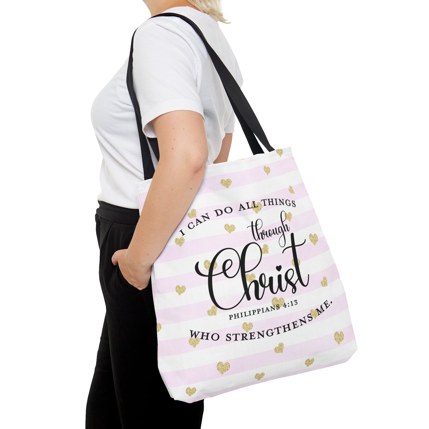 Christian Tote Bag | I Can Do All Things - Amazing Faith Designs