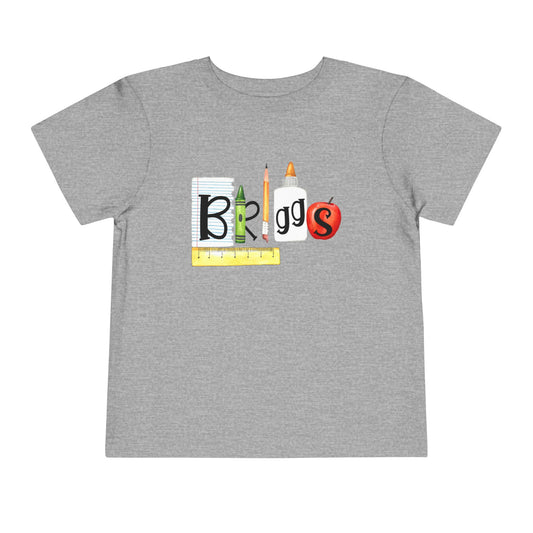 Briggs Back to School Shirt - Toddler - Amazing Faith Designs